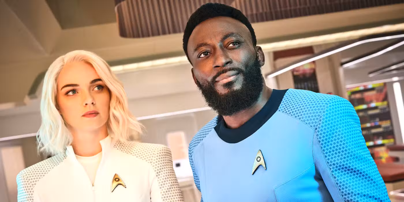 La enfermera Chapel y el doctor M'Benga de Star Trek: Strange New Worlds