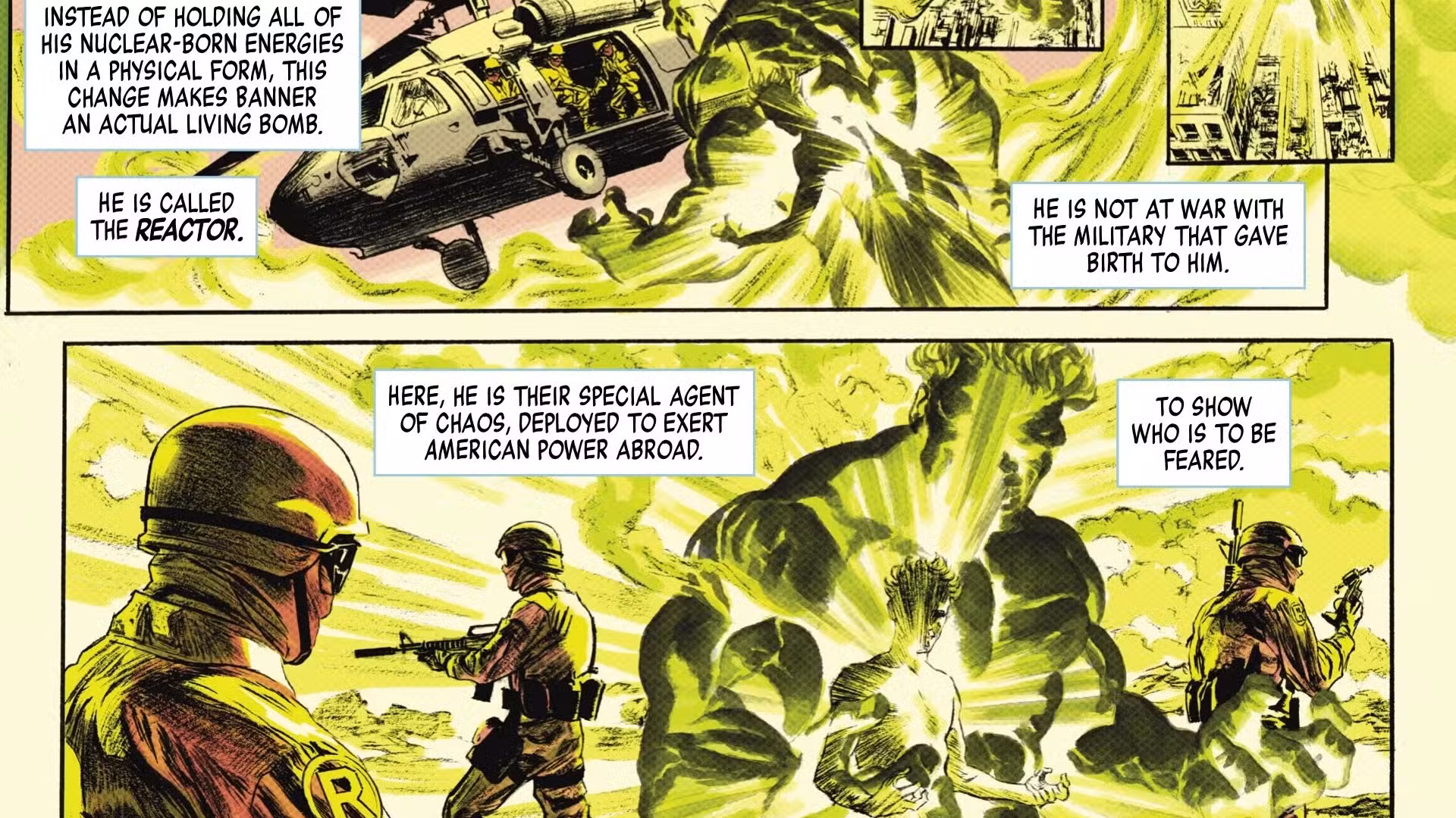Hulk del universo inverso de Marvel es un villano 2