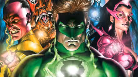 Varios colores de linterna en Green Lantern Lore-1