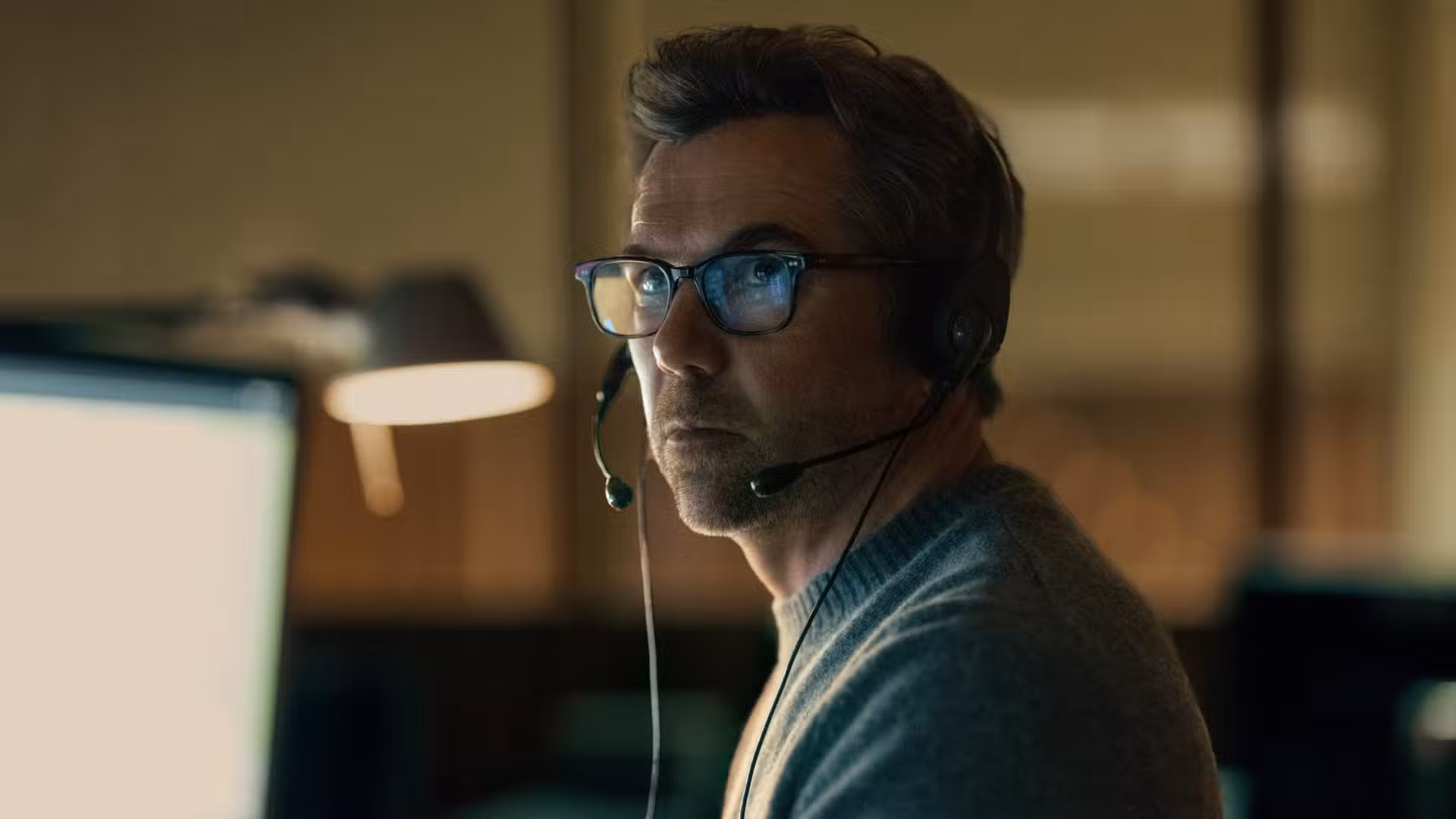 Patrick Brammall en el despacho en Visto por última vez