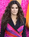 Foto en la cabeza de Sandra Bullock