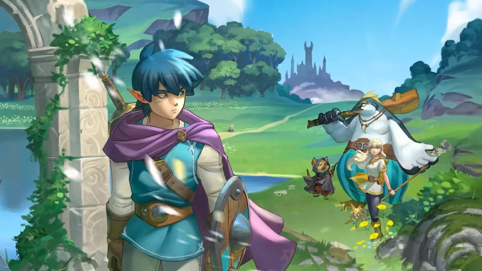 Zelda se encuentra con El viaje de Chihiro en un nuevo y hermoso juego de rol