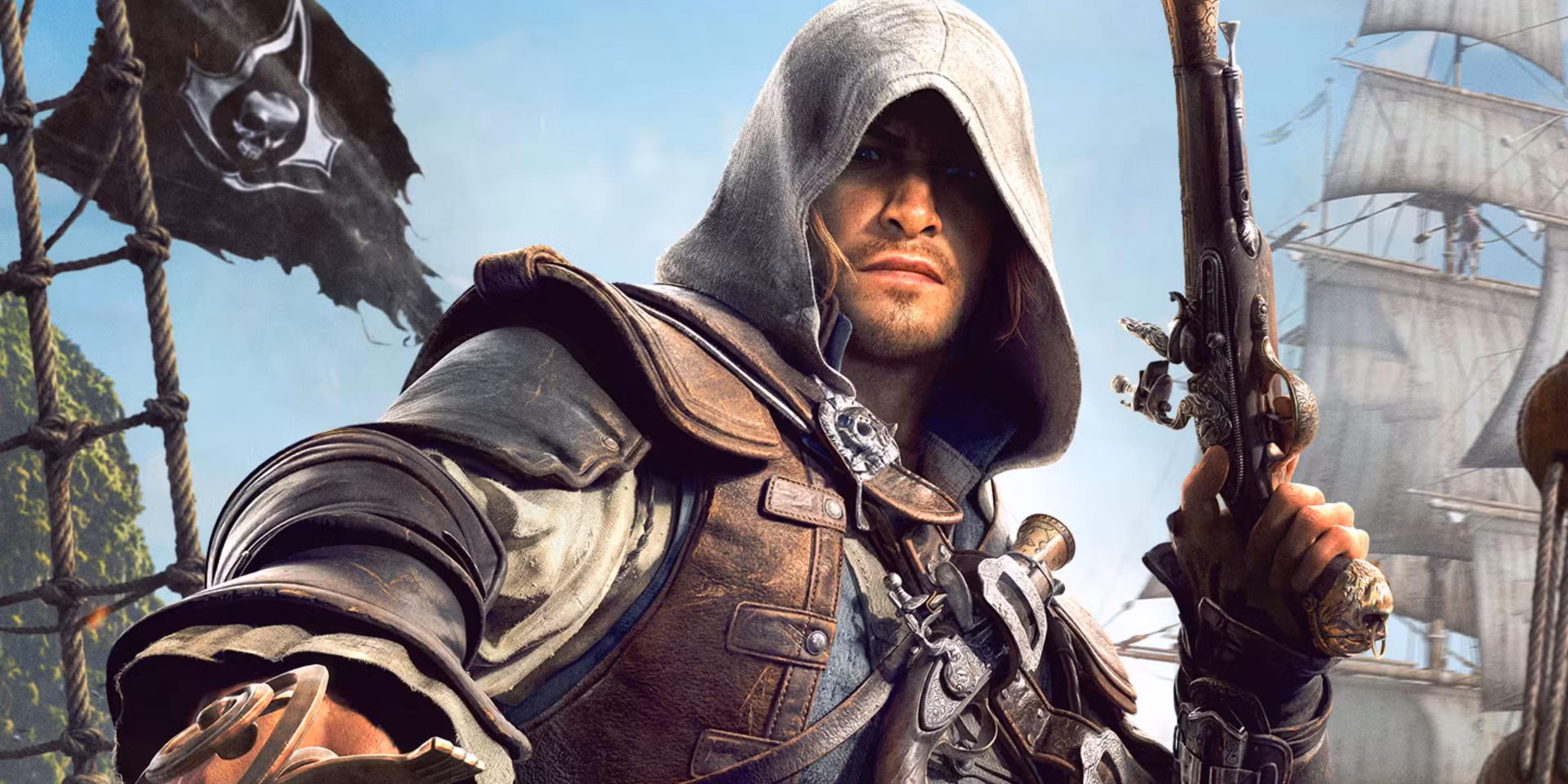 Assassin's Creed Black Flag resincronizado arte clave