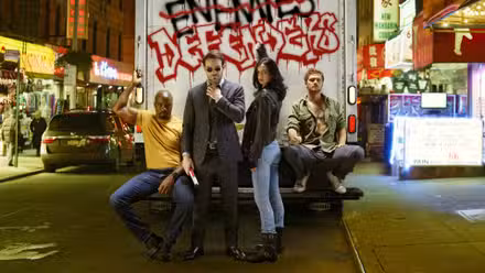 Foto promocional de la temporada 1 de The Defenders