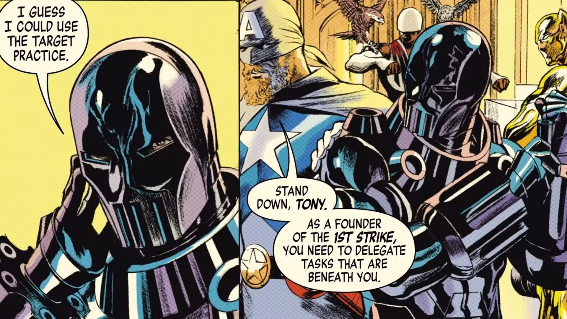 La versión de Iron Man de los malvados vengadores, Blacksmith.
