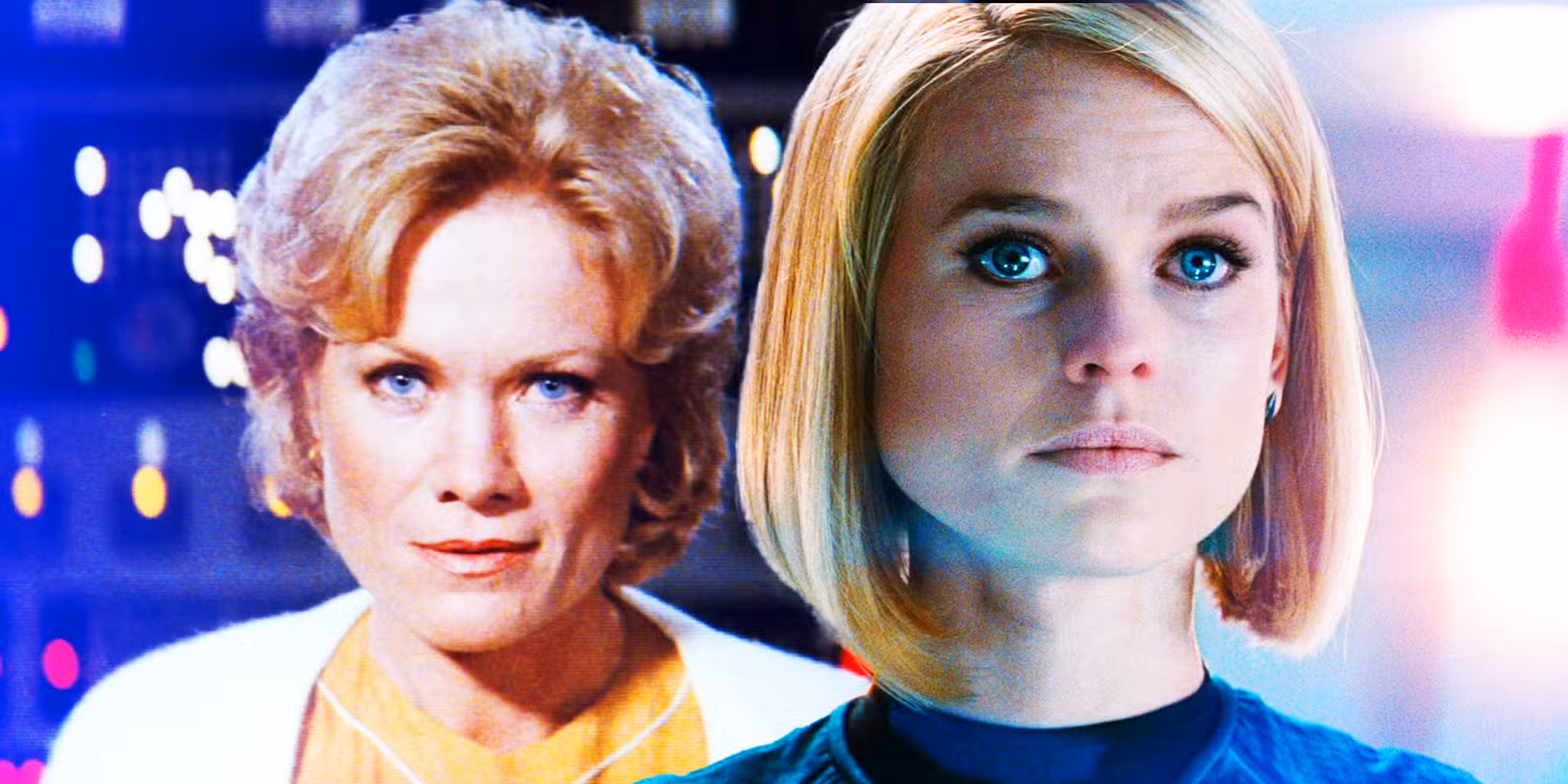 Carol Marcus en Star Trek II- La ira de Khan y Carol Marcus en Star Trek Into Darkness