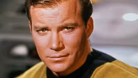 Kirk, el capitán de Star Trek.