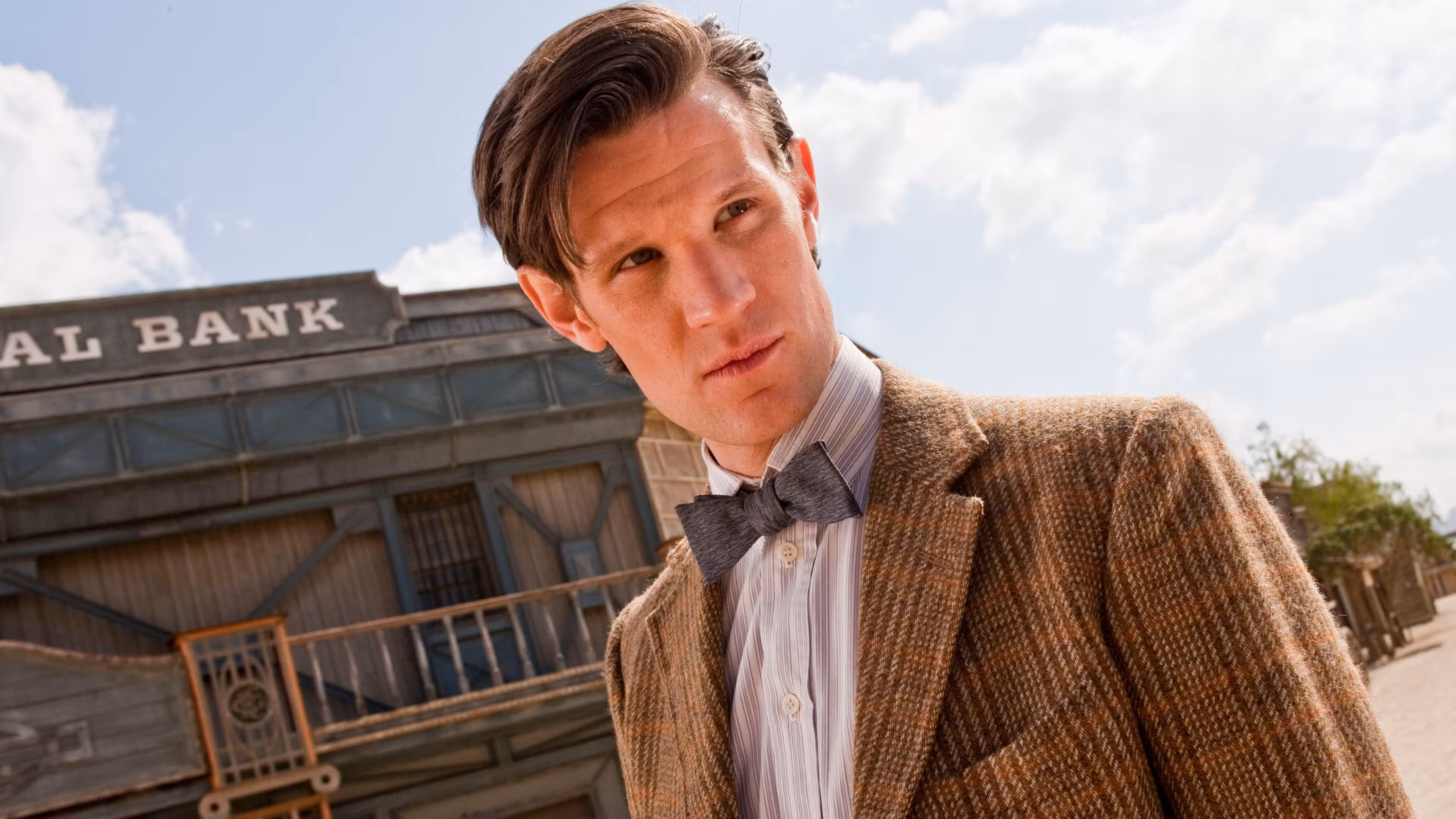 Matt Smith como el doctor en Doctor Who