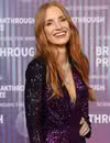 Foto de cabeza de Jessica Chastain en la décima ceremonia anual del premio Breakthrough