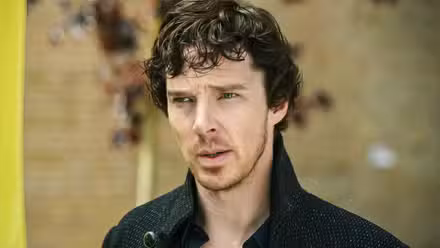 Benedict Cumberbatch en la cuarta temporada de Sherlock