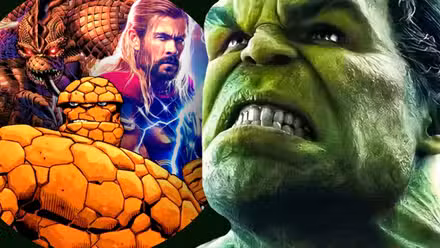 Hulk y sus rivales superhéroes.