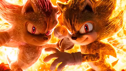 Super Shadow y Super Sonic en Sonic the Hedgehog 3