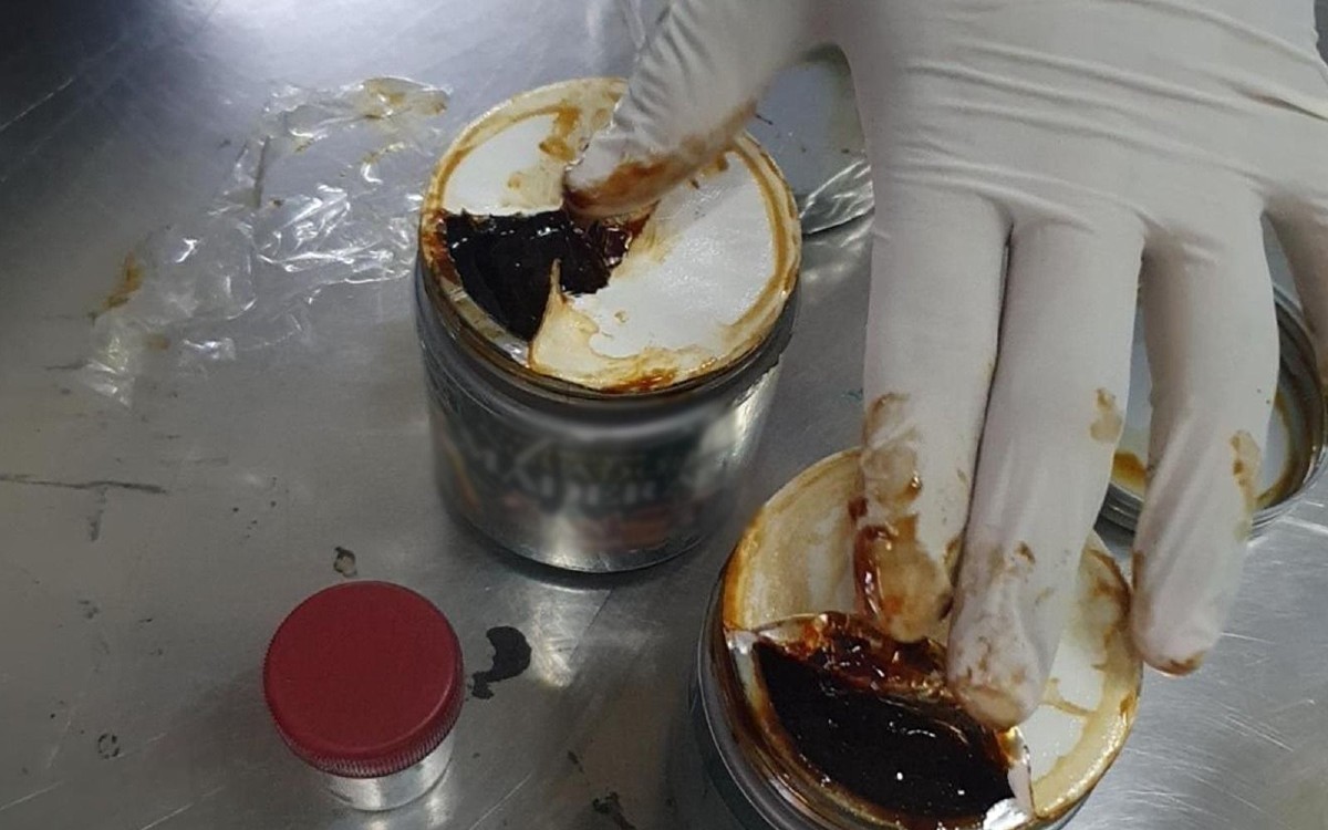 Aseguran ayahuasca en el AICM