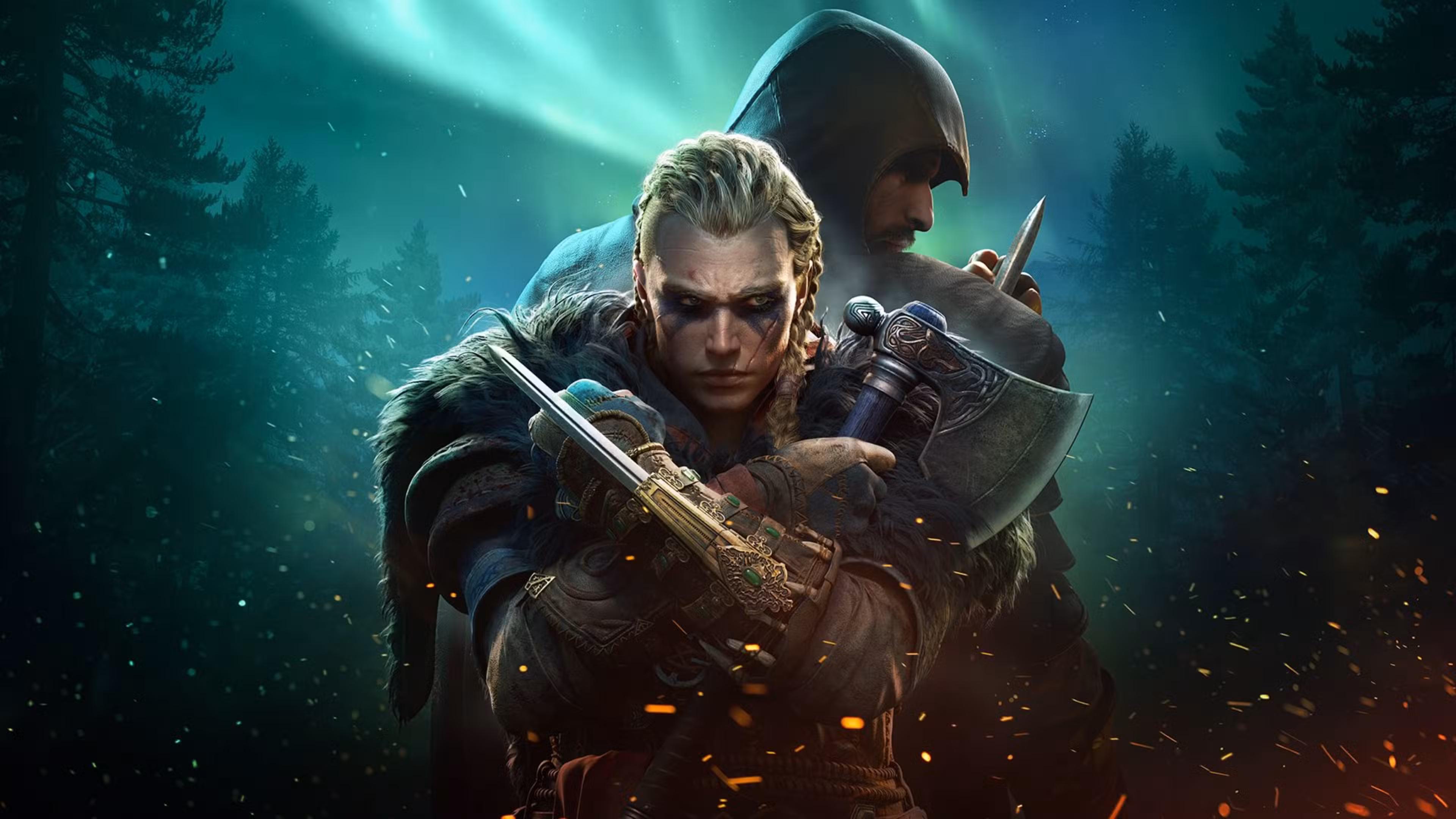 arte clave de Assassins Creed Valhalla