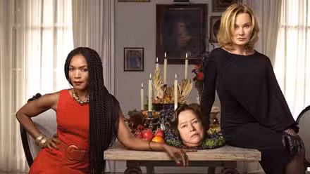 Angela Bassett, Kathy Bates y Jessica Lange en American Horror Story