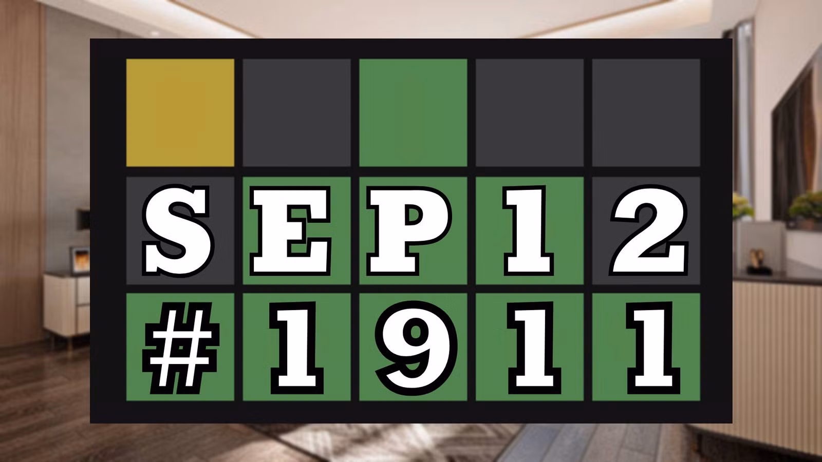 Consejos y respuestas de Wordle de hoy: 12 de septiembre de 2026 (Rompecabezas n.° 1911)