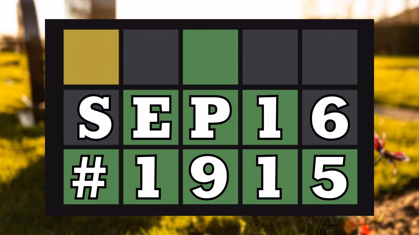 Consejos y respuestas de Wordle de hoy: 16 de septiembre de 2026 (Rompecabezas n.° 1915)
