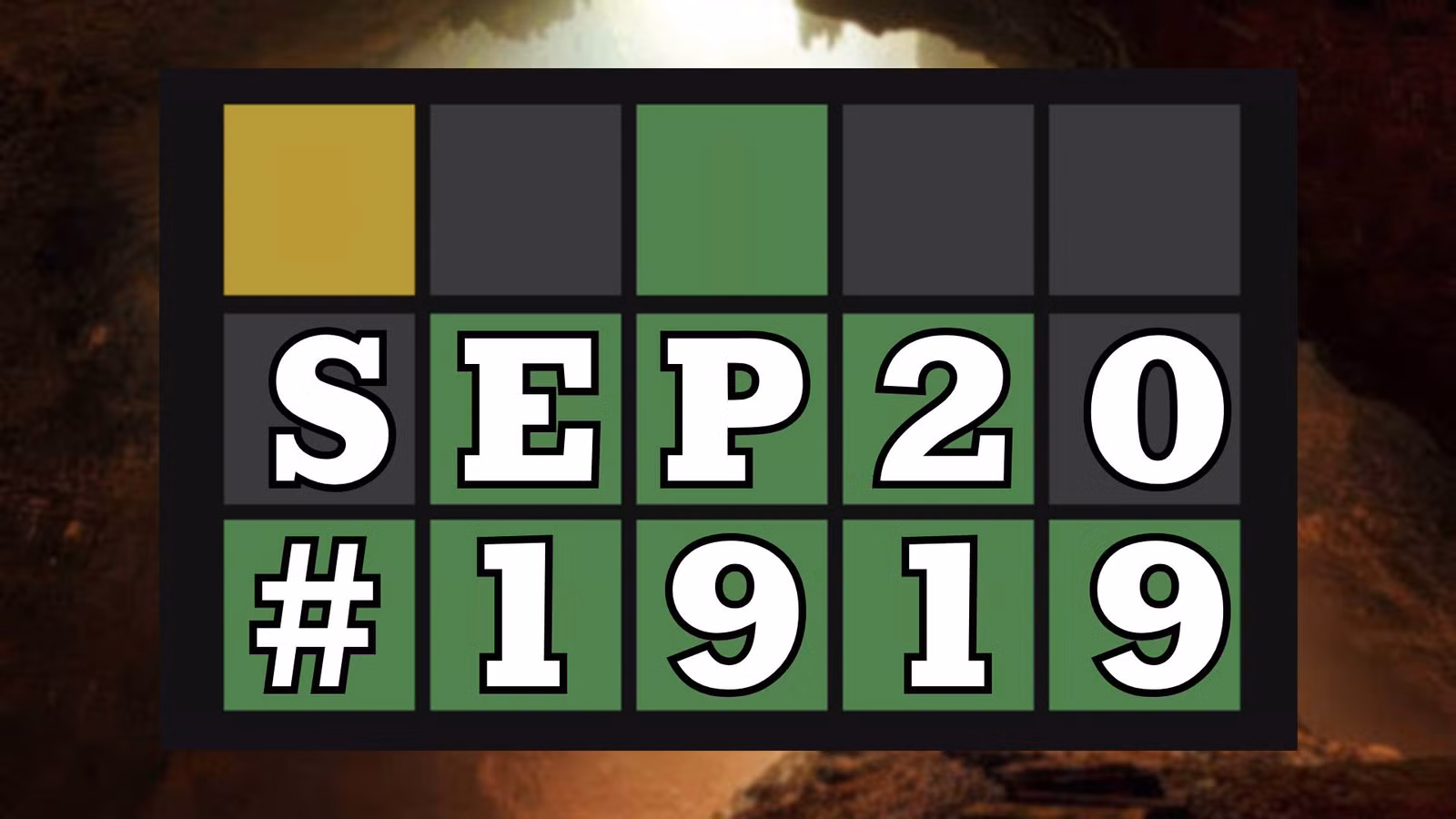 Consejos y respuestas de Wordle de hoy: 20 de septiembre de 2026 (Rompecabezas n.° 1919)