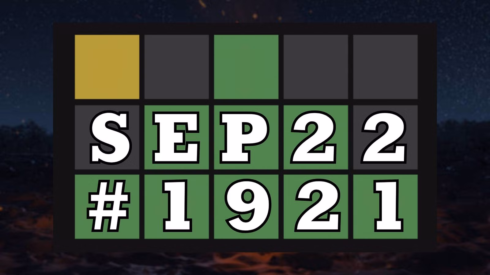 Consejos y respuestas de Wordle de hoy: 22 de septiembre de 2026 (rompecabezas n.° 1921)