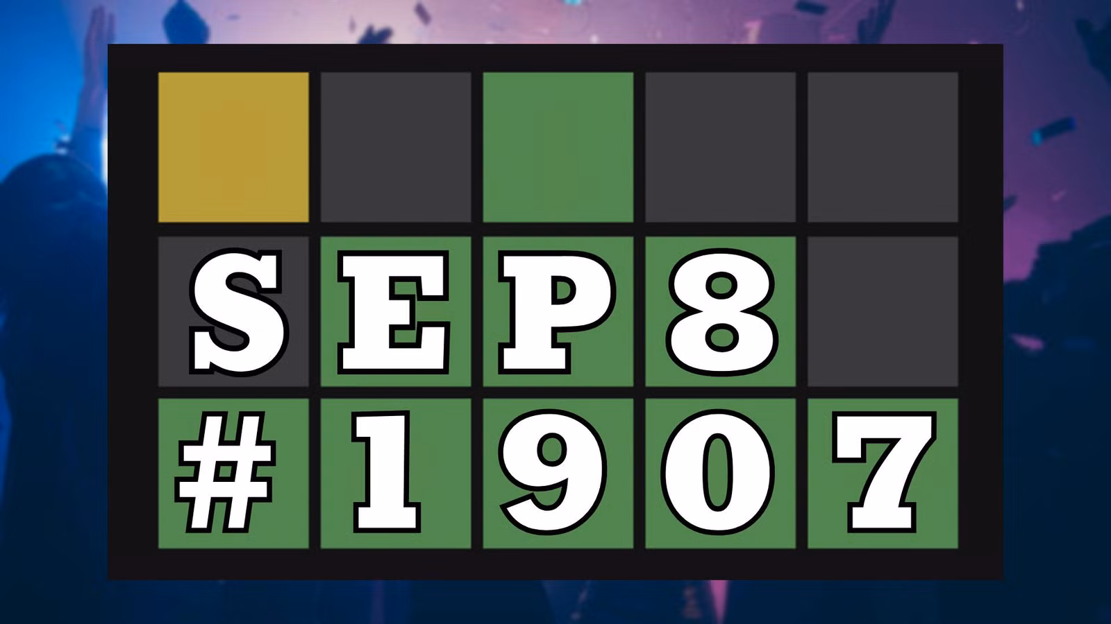 Consejos y respuestas de Wordle de hoy: 8 de septiembre de 2026 (Rompecabezas n.° 1907)