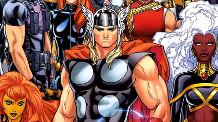 Thor lidera el equipo de los Vengadores en el arte de Marvel Comics