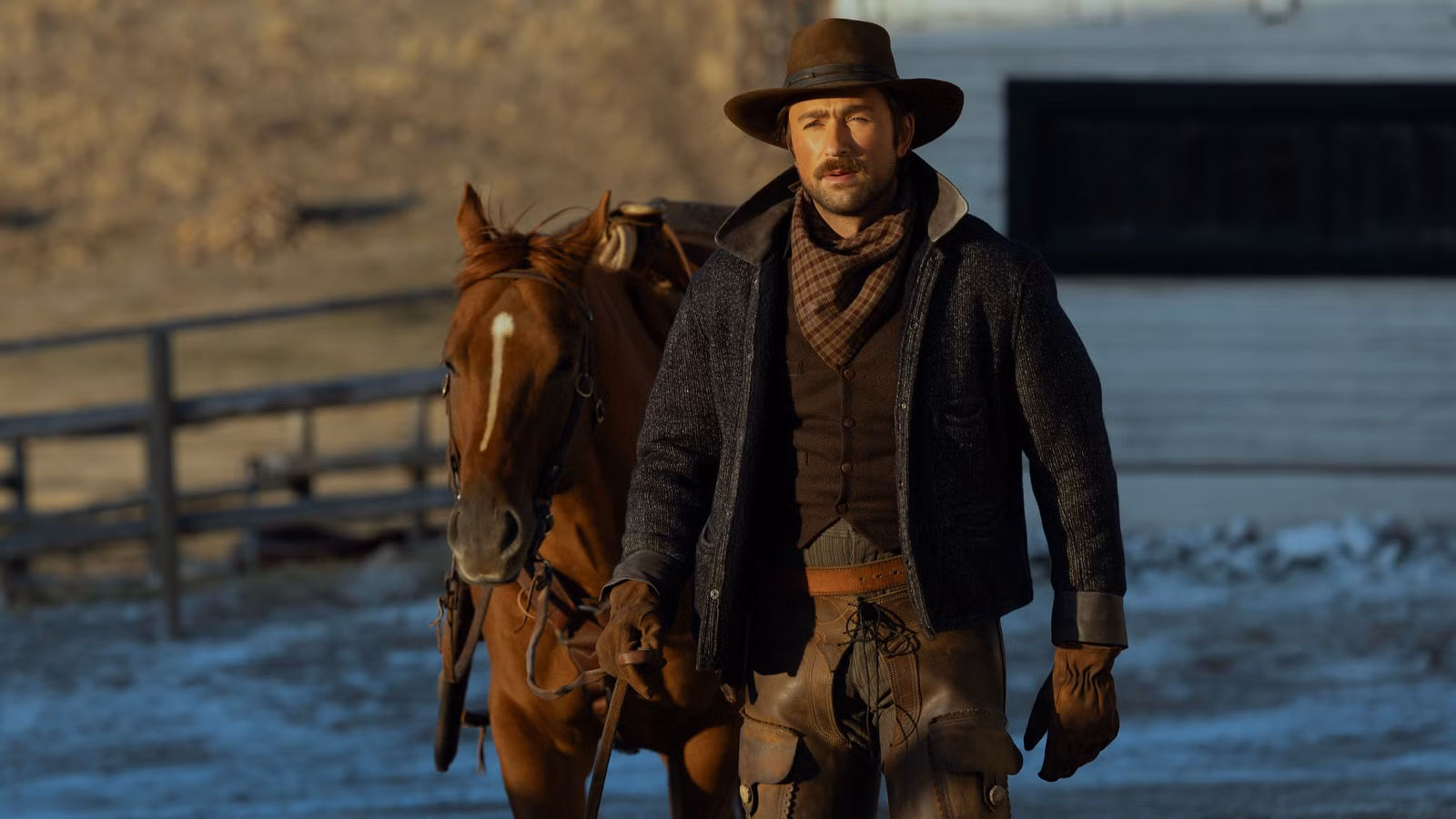 El nuevo y épico western vaquero de Yellowstone Star presentado en imágenes de primer vistazo
