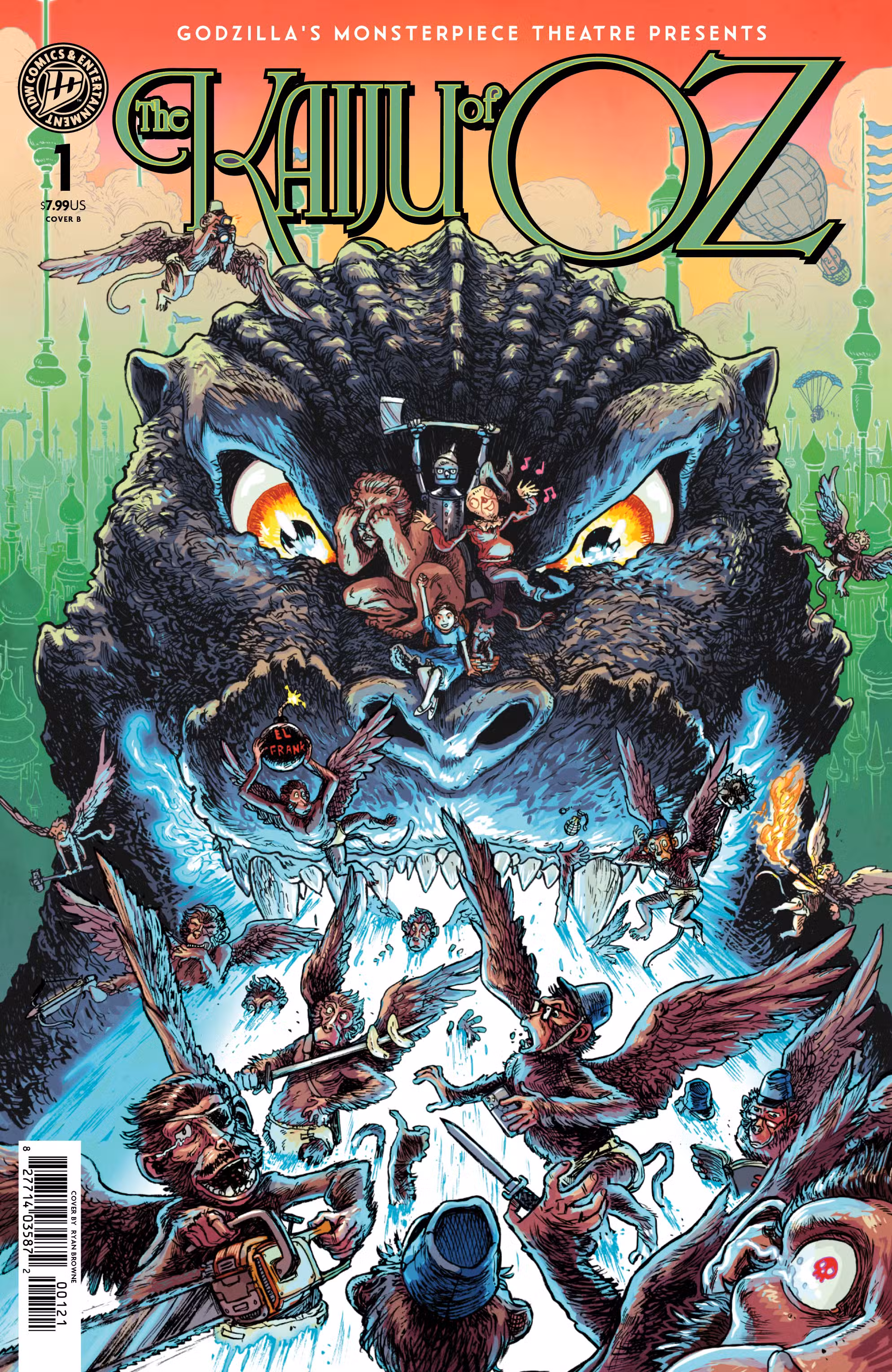 Godzilla Kaiju de Oz PORTADA 1