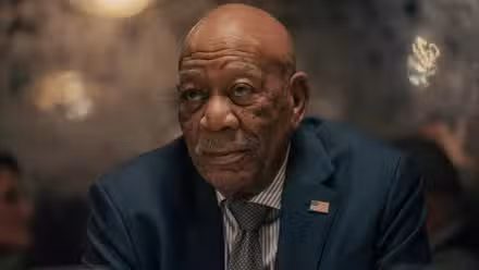 Morgan Freeman como Edwin Mullins en la temporada 3 de Lioness