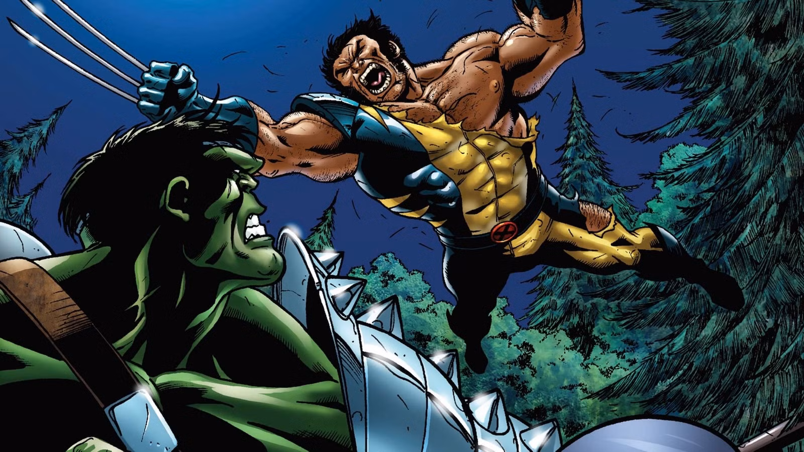 Es oficial, Wolverine se enfrenta al nuevo y oscuro Hulk de Marvel en una serie épica