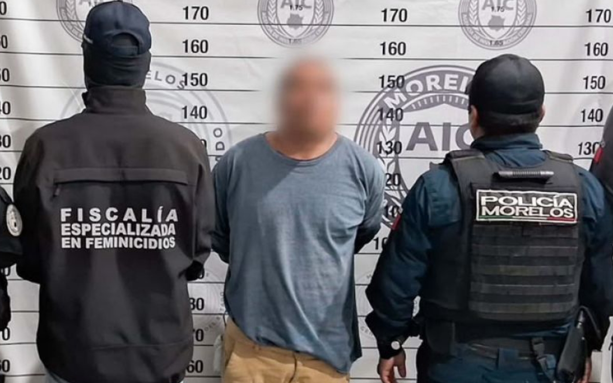 Fiscalía de Morelos dice que 'el Trompas', presunto feminicida de Claudia Tacoronte, estaba bajo los efectos de 'alguna droga'