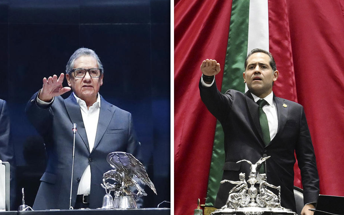 Higinio Martínez y Raúl Bolaños-Cacho asumen las presidencias del Senado y Diputados