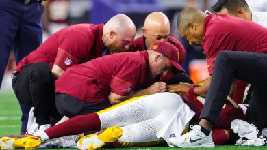Jayden Daniels sufre una escalofriante lesión de codo y los Cowboys aprovechan