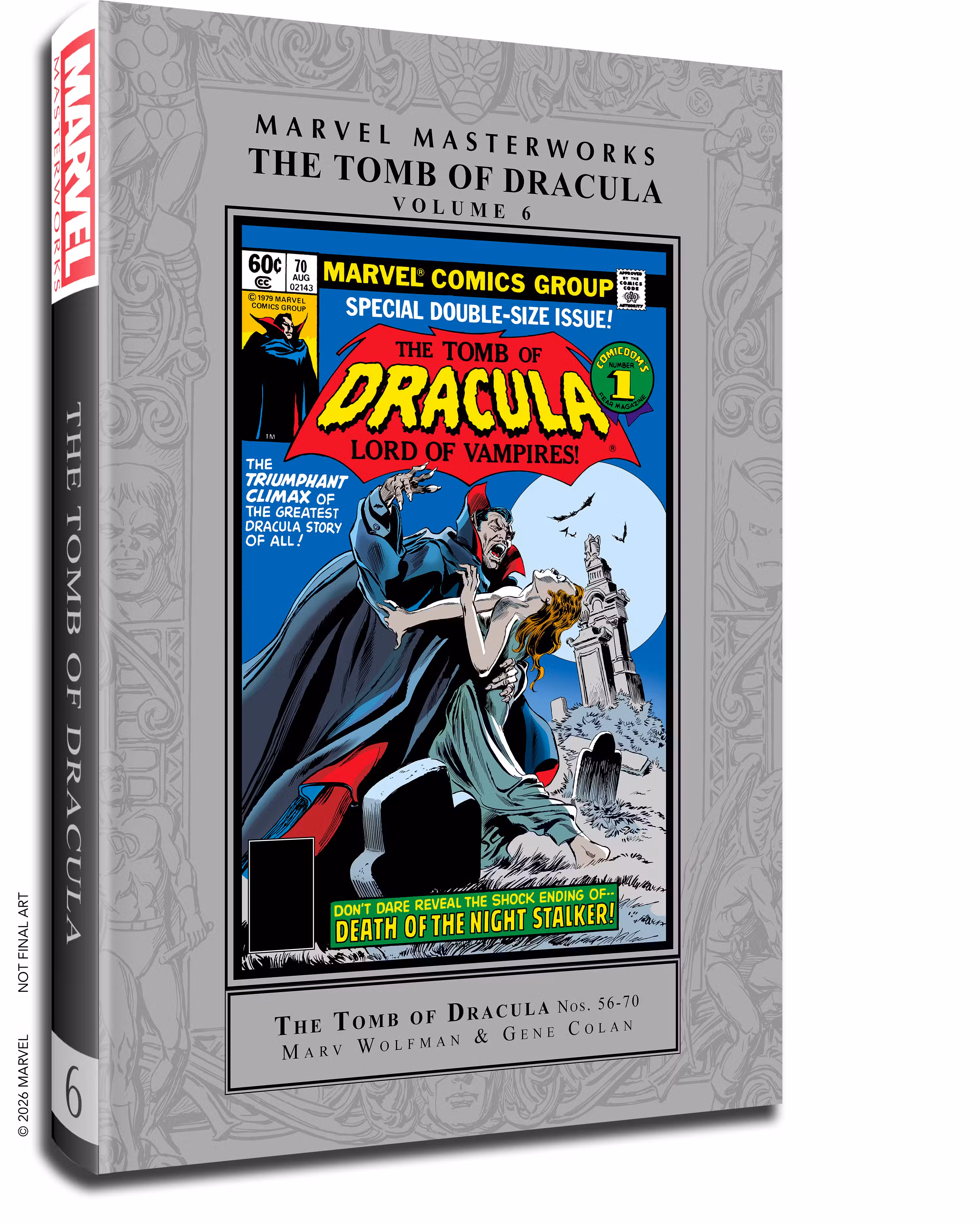 La Tumba de Drácula Marvel Masterworks PORTADA 1