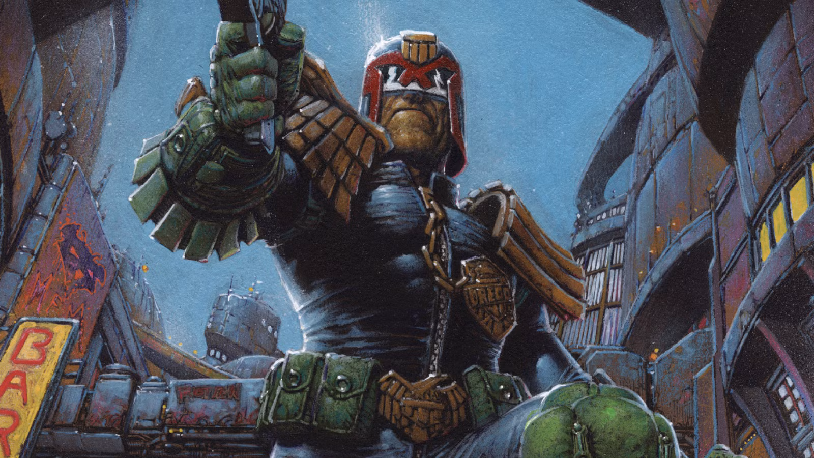 La próxima era del juez Dredd comienza en un nuevo crossover con un gigante de ciencia ficción de los noventa (exclusivo)