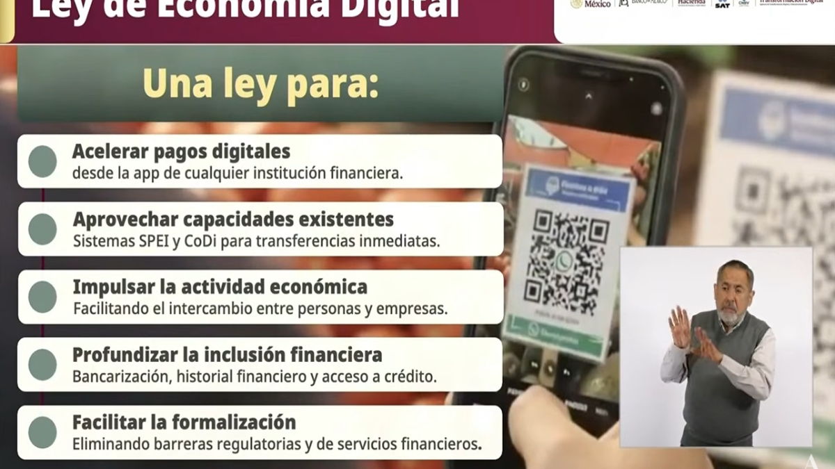 Ley de Economía Digital cambiará cómo se paga en México