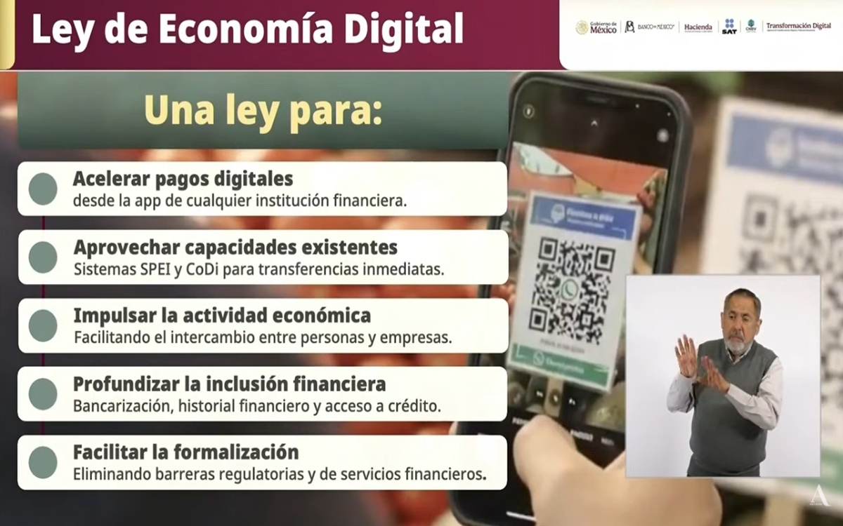 Ley de Economía Digital cambiará cómo se paga en México