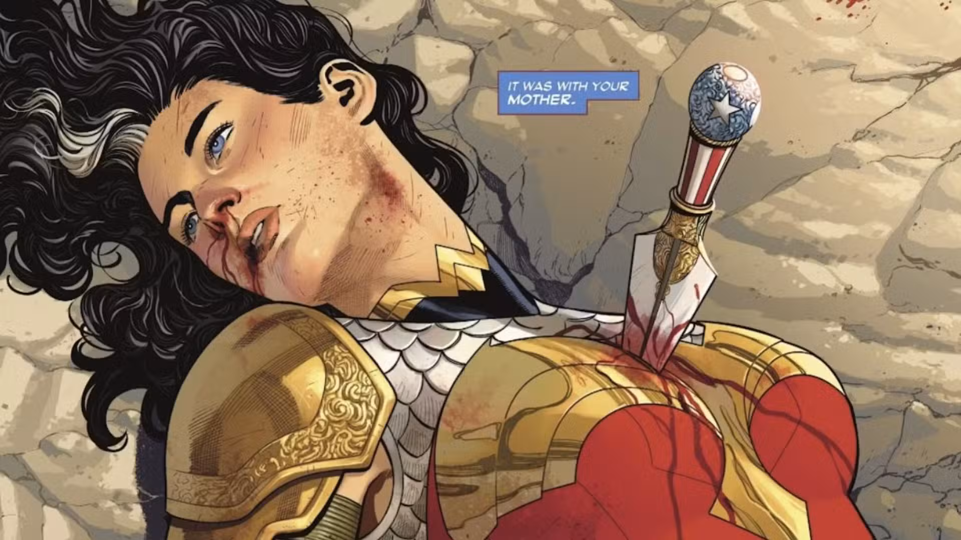 Matriarca de la Mujer Maravilla - Mujer Maravilla muerta - DC Comics Imagen-1
