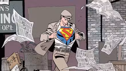Superman El Extraño Clark Kent Cambio De Trabajo