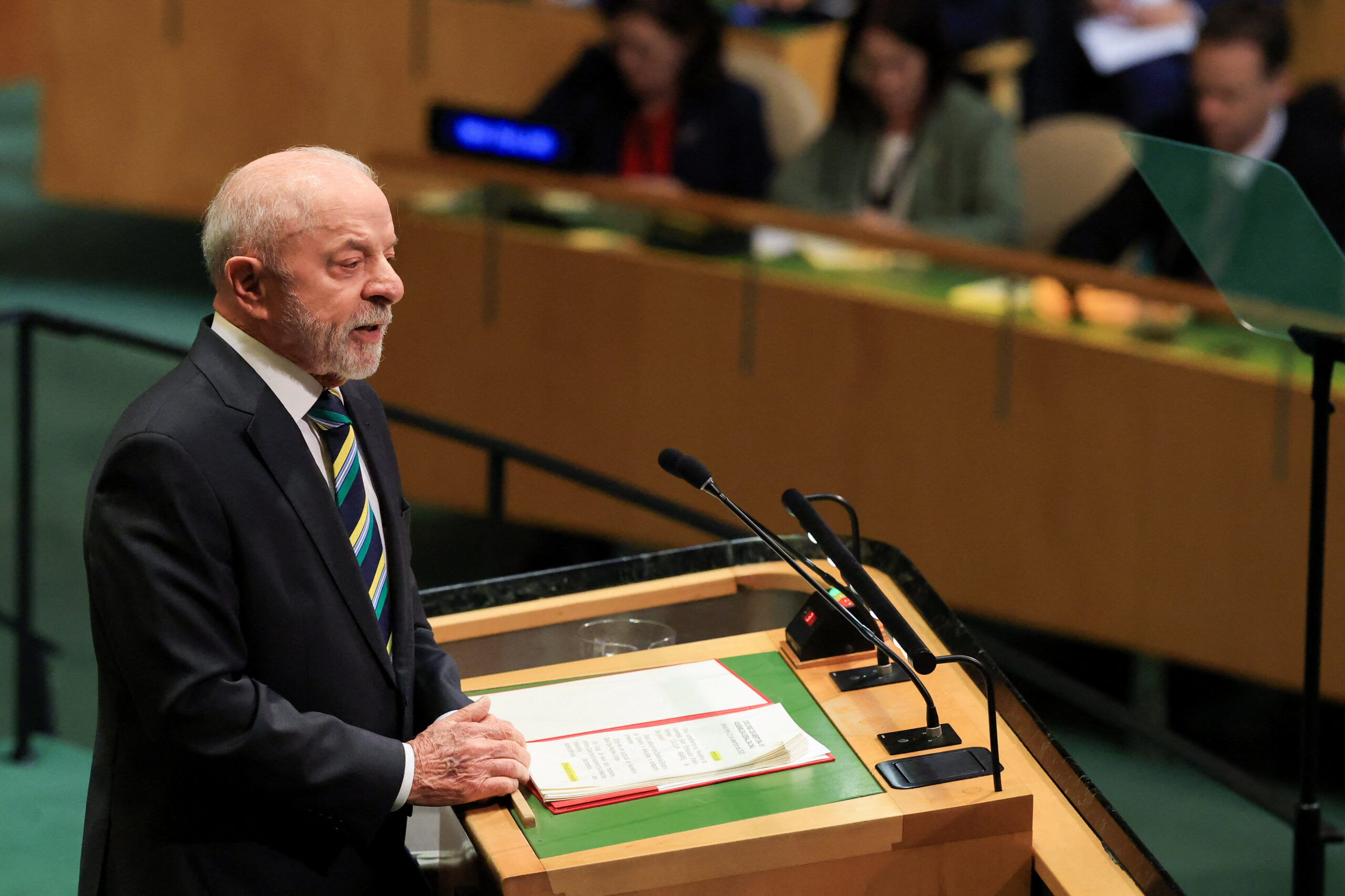 Lula defiende en la ONU la exploración de petróleo en la Amazonía y la descarbonización