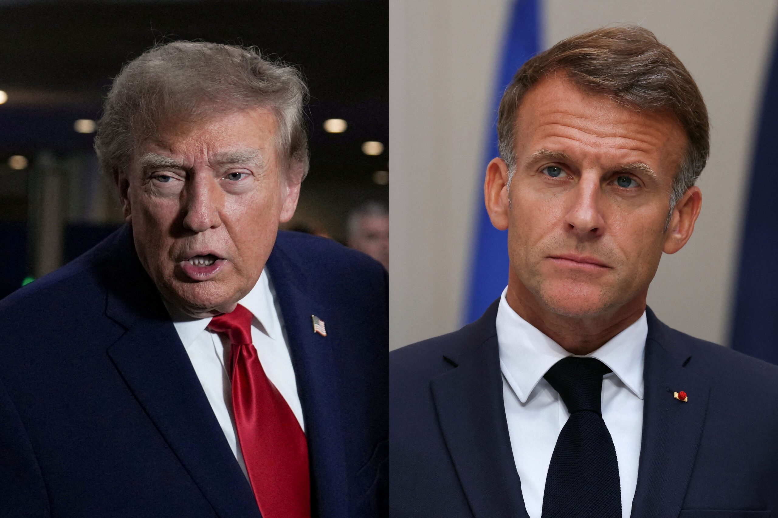 Macron propone a Trump iniciativas para contener escalada de precios del petróleo