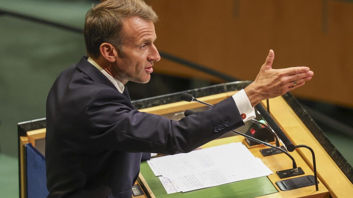 Macron, sobre Gaza: "Este espectáculo nos hace avergonzarnos a todos"