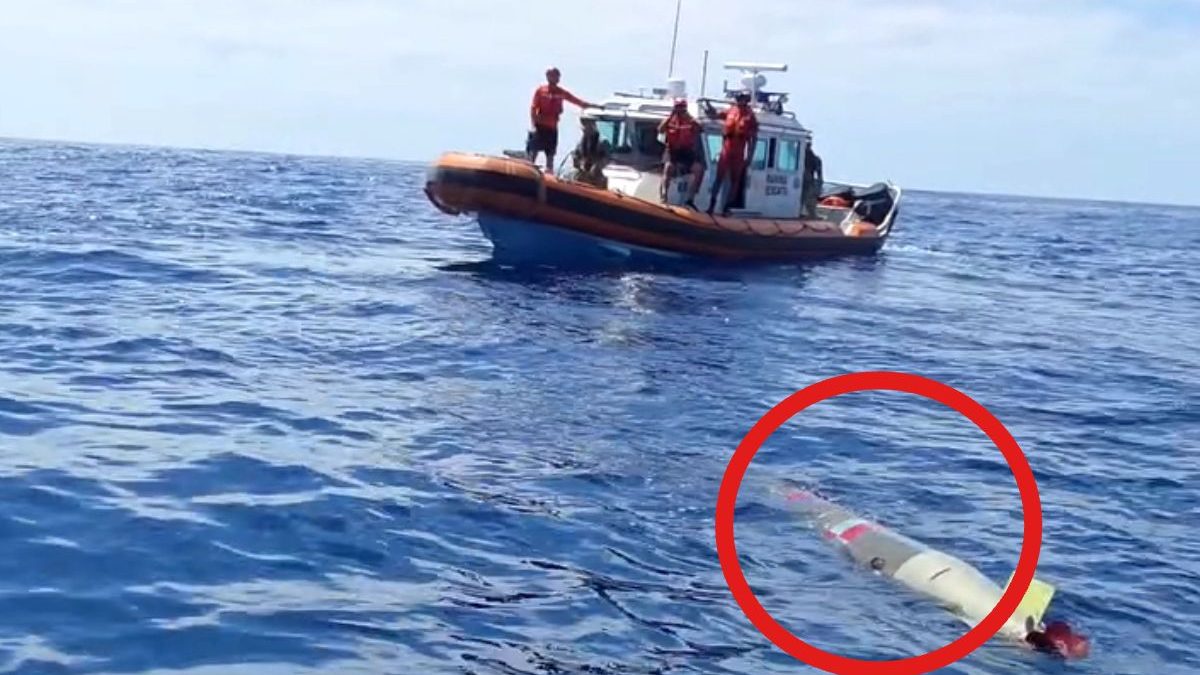 Marina confirma hallazgo de torpedo frente a Ensenada