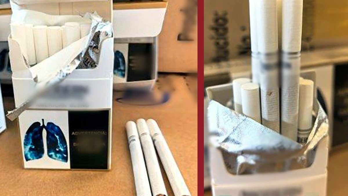 Más de 80 millones de cigarros ilegales fueron asegurados en un mes