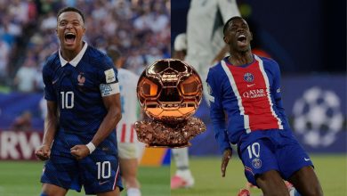Mbappé niega tensiones con Dembélé por el Balón de Oro