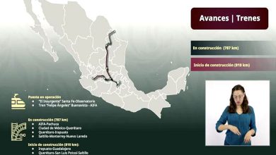 México construirá 2 mil 400 km de vías ferroviarias en este sexenio