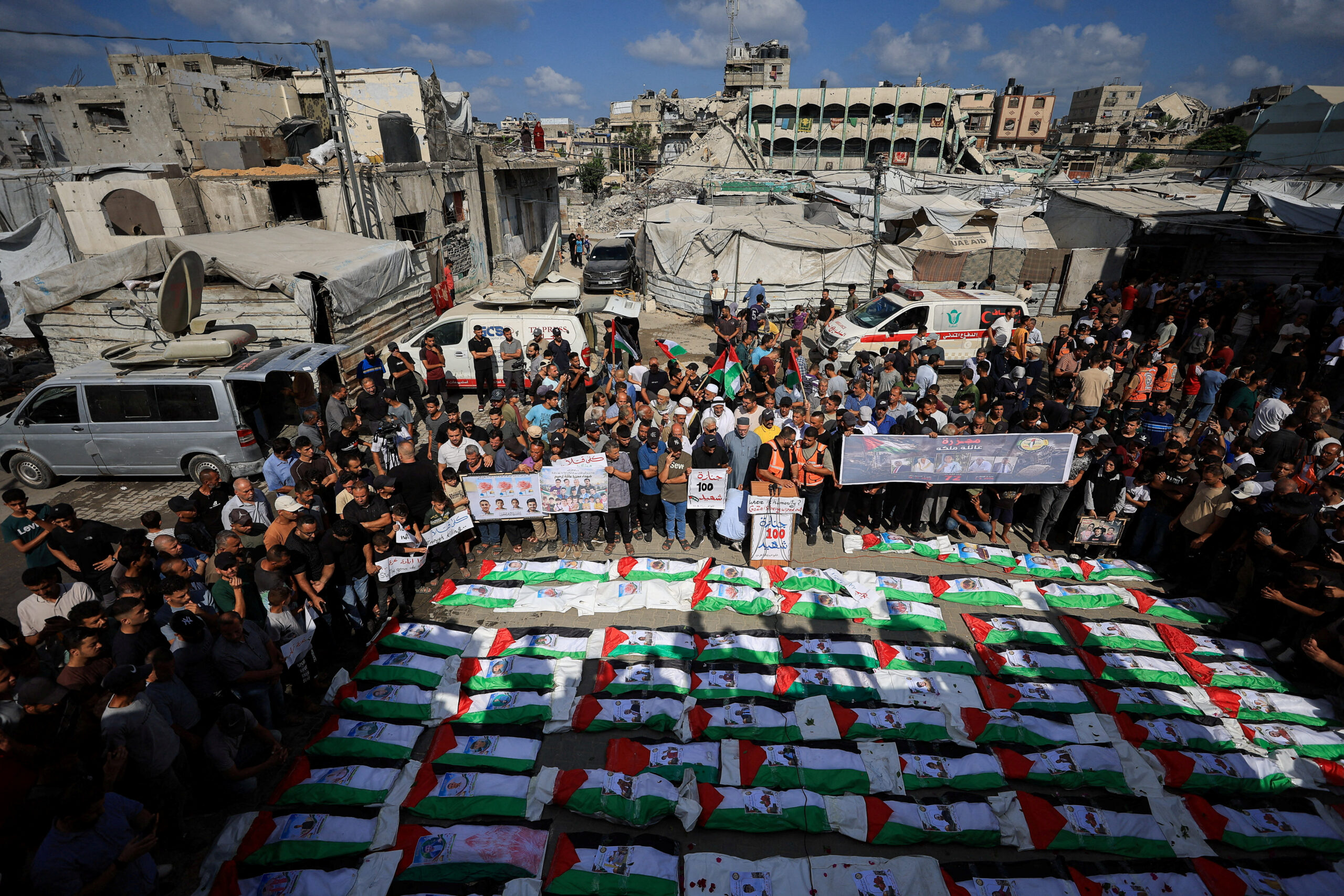 ONU pide acceso a Gaza tras hallazgo de cuerpos entre escombros