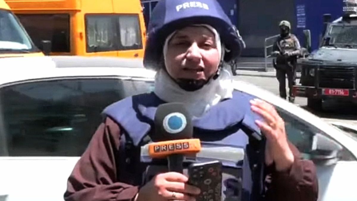 Periodista palestina es detenida en un control israelí en Belén