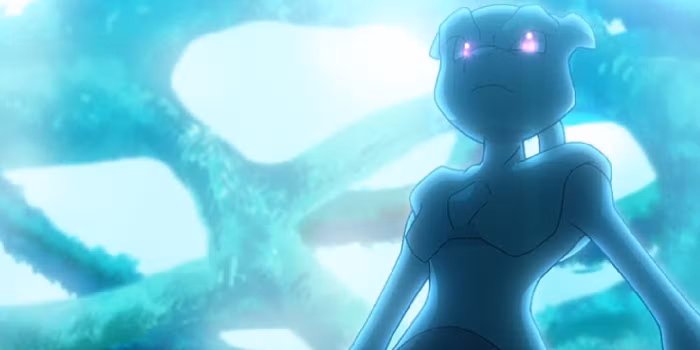 Mewtwo de Pokémon luce siniestro