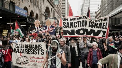 Protestan en Nueva York contra Netanyahu: 'La ONU me da vergüenza'