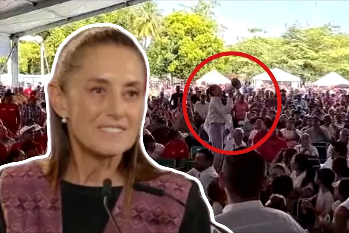 Sheinbaum aclara que los 'fuera' en Colima no eran para ella
